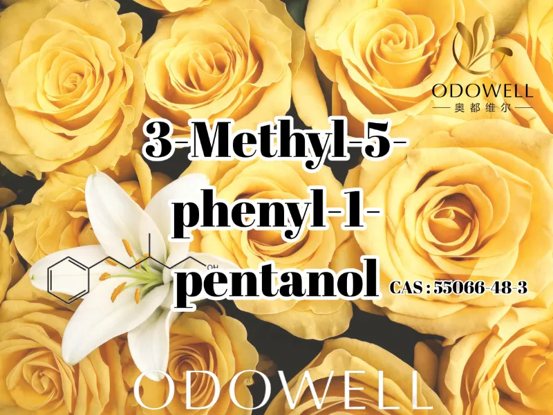 ODOWELL soovitab 3-metüül-5-fenüül-1-pentanooli värskete lillede ja roositaoliste lõhnade jaoks