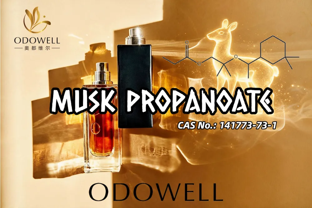 ​ODOWELL soovitab muskuspropanoaati tänapäevaste muskuse ja puuvilja-lillelõhnade jaoks