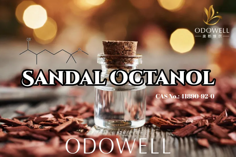 ​ODOWELL soovitab Sandal Octanol puhta sandlipuu ja lille-puidu lõhnarakenduste jaoks