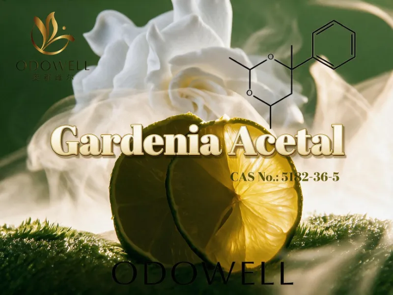 ​ODOWELL soovitab Gardenia Acetali värskete tsitrusviljade-gardenia lõhnade jaoks